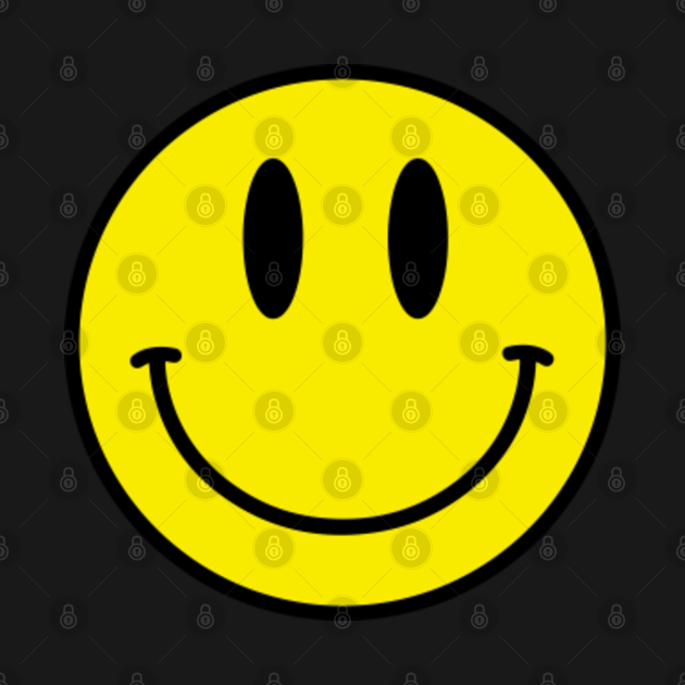 Smiley Acid House Smiley Face Long Sleeve TShirt TeePublic