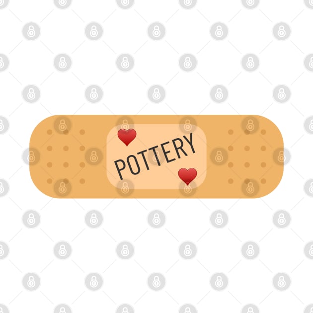 Pottery patch, pottery bandaid by Bailamor