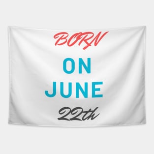 Born in june Tapestry