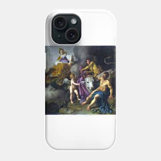 Pieter Lastman Juno Discovering Jupiter with Io Phone Case