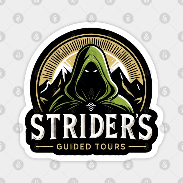 Strider Guided Tours - Hiking - Fantasy Magnet by Fenay-Designs