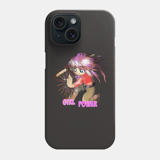 elf girl power warrior Phone Case by cuisinecat