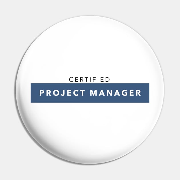 Certified Project Manager Pin by ForEngineer