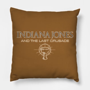 Indiana Jones and the Last Crusade Title Pillow