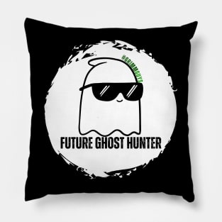 Future Ghost Hunter Pillow