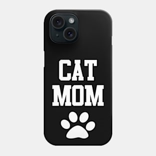 Women Ladies Cat Mom Phone Case