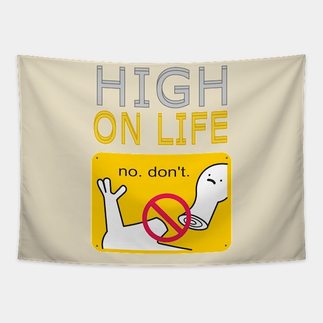 HIGH ON LIFE Tapestry by Charlie_Vermillion