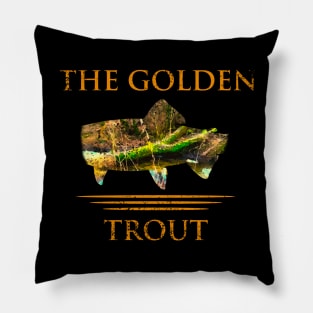 The Golden Trout Pillow