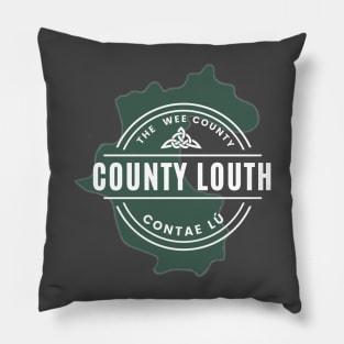 County Louth Map Pillow