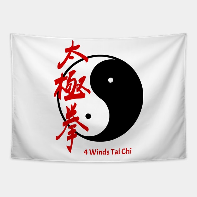 4 winds tai chi Tapestry by Mosaicblues