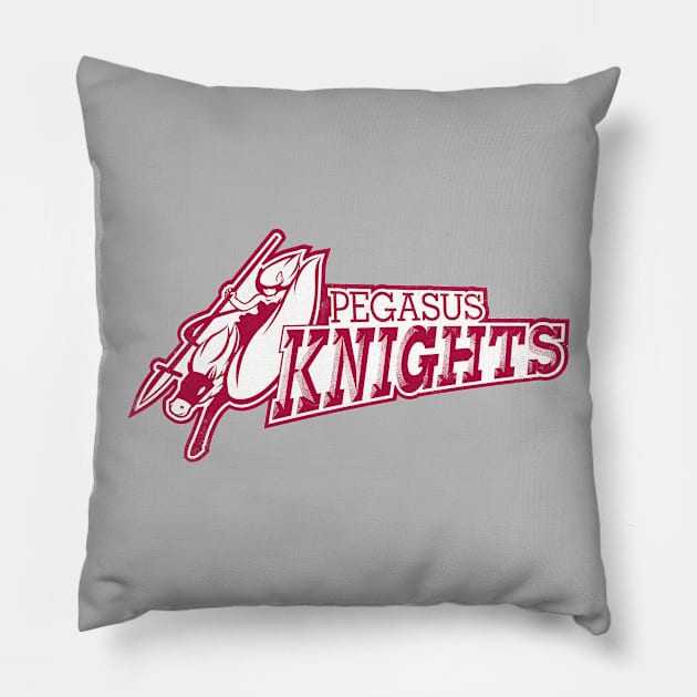 Pegasus Knights Pillow by PoliteYetPeculiar