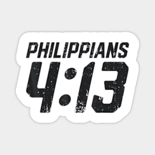 Philippians 413 Christian Bible Verse Men Women Religious Magnet