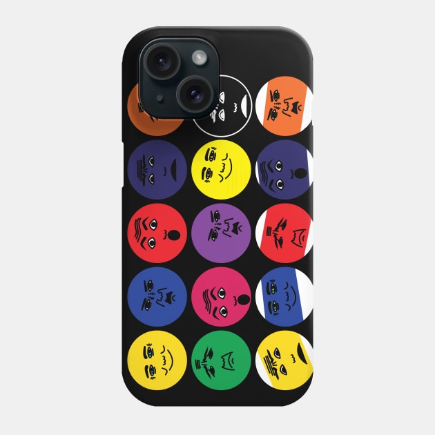 Moods of balls of billiard Phone Case by Nosa rez