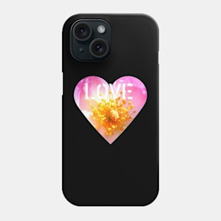 Love Heart Support Life Humanity Joy Caring Floral Phone Case