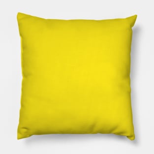 Yellow Neon Solid Color 2019 Pillow