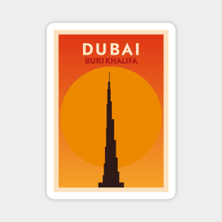 Dubai Burj Khalifa Magnet