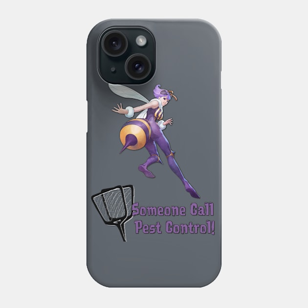 Queen Bee Pest Control! Phone Case by DirtyGamingUK