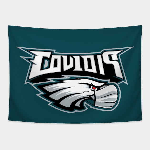 Team COVID19 Tapestry by FAKE NEWZ DESIGNS