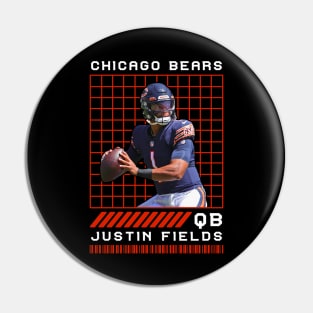 JUSTIN FIELDS - DE - CHICAGO BEARS Pin