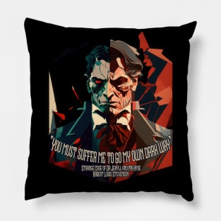 Jekyll & Hyde - Gothic Literature Pillow