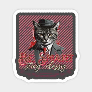 Classy Cat Magnet