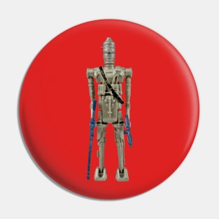 Vintage Scary Robot Pin