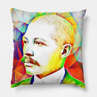 George Washington Williams Colourful Portrait | George Washington Williams Artwork Pillow