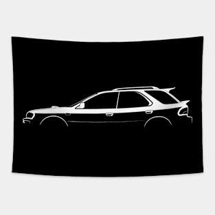 Subaru Impreza WRX STi Wagon (GF) Silhouette Tapestry