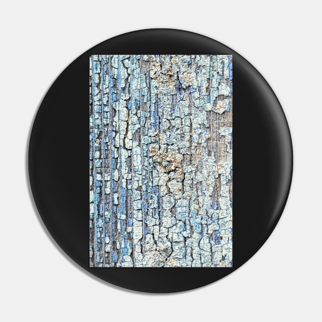 Blue Crackle (weathered paint abstract) Pin by aeolia