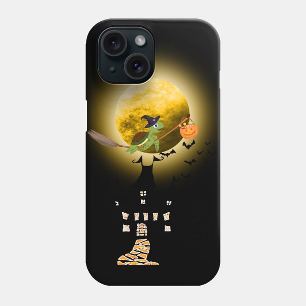 Halloween Turtle Costume Gift Phone Case by Pretr=ty