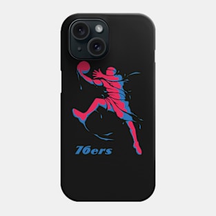 Philadelphia 76ers Fans - NBA T-Shirt Phone Case