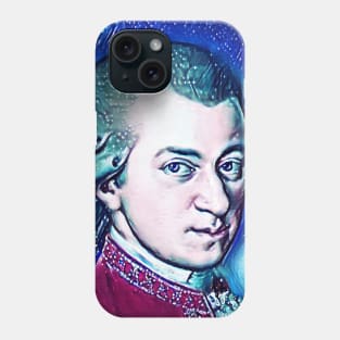 Wolfgang Amadeus Mozart Portrait | Wolfgang Amadeus Mozart Artwork 12 Phone Case