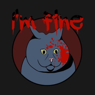 I'm Fine Ver.2 - Spooky T-Shirt