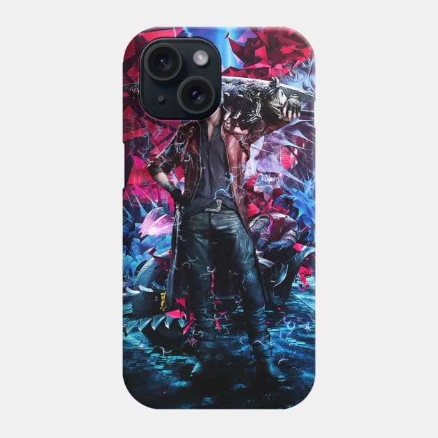 Devil May Cry 5 Super Dante Phone Case by syanart