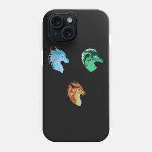 Sad Trio Sticker Pack Phone Case