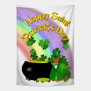 Happy Saint Patrick’s Day Oliver Tapestry