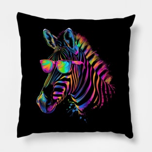 Zebra Peculiar Plumage Pillow