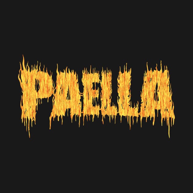 paella fire by manuvila