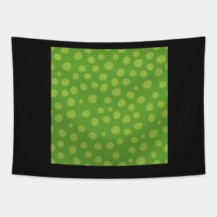 Green Dots Tapestry