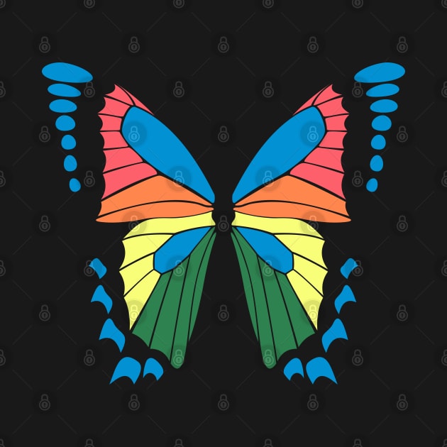 90s butterfly by ElectricPeacock