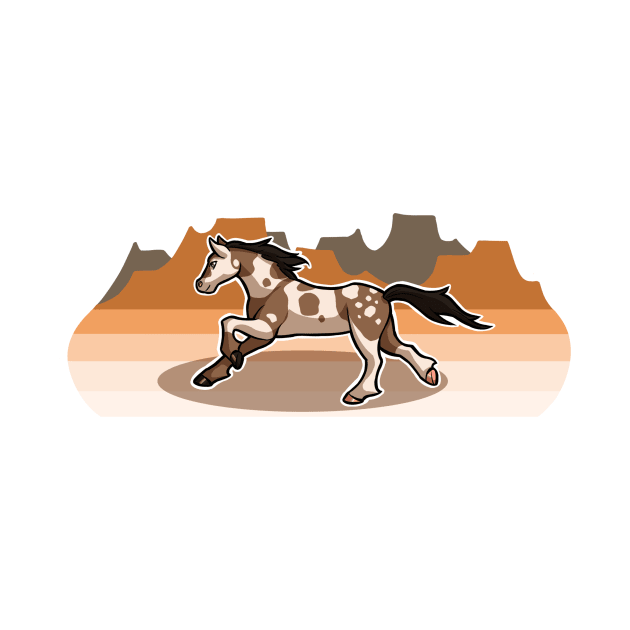 Galloping Horse by tshirtsbyclaire