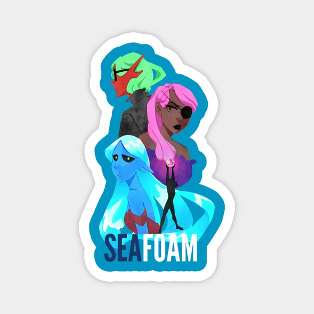 Seafoam Characters Magnet by Seafoam