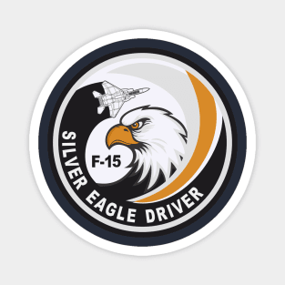 Silver Eagle Driver Magnet