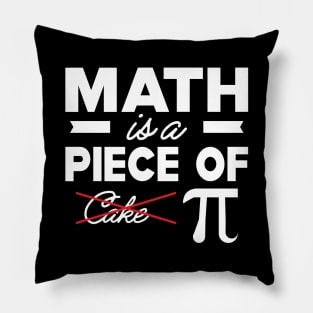 Math is a piece of pie Pillow