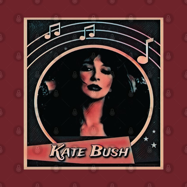 Kate Bush //// Retro Aesthetic Fan Art by Trendsdk