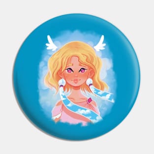 Angel in the Sky Pin