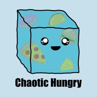 Chaotic Hungry | Cute Gelatinous Cube Monster T-Shirt