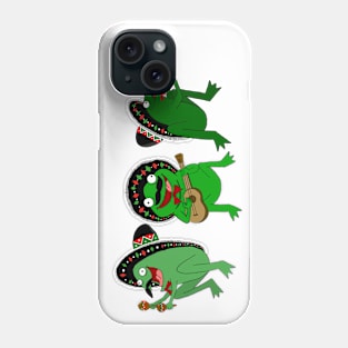 Las Ranas Locas Phone Case