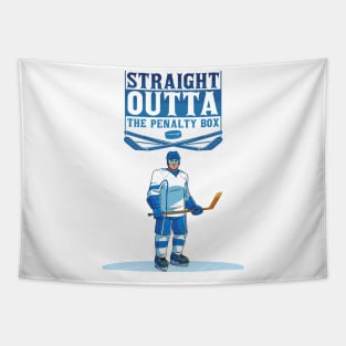 Straight outta the penalty box Tapestry