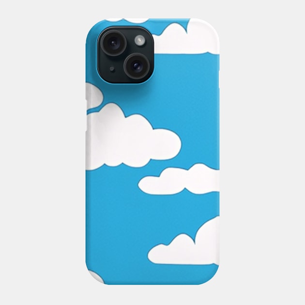 Spring Clouds (MD23KD006) Phone Case by Maikell Designs